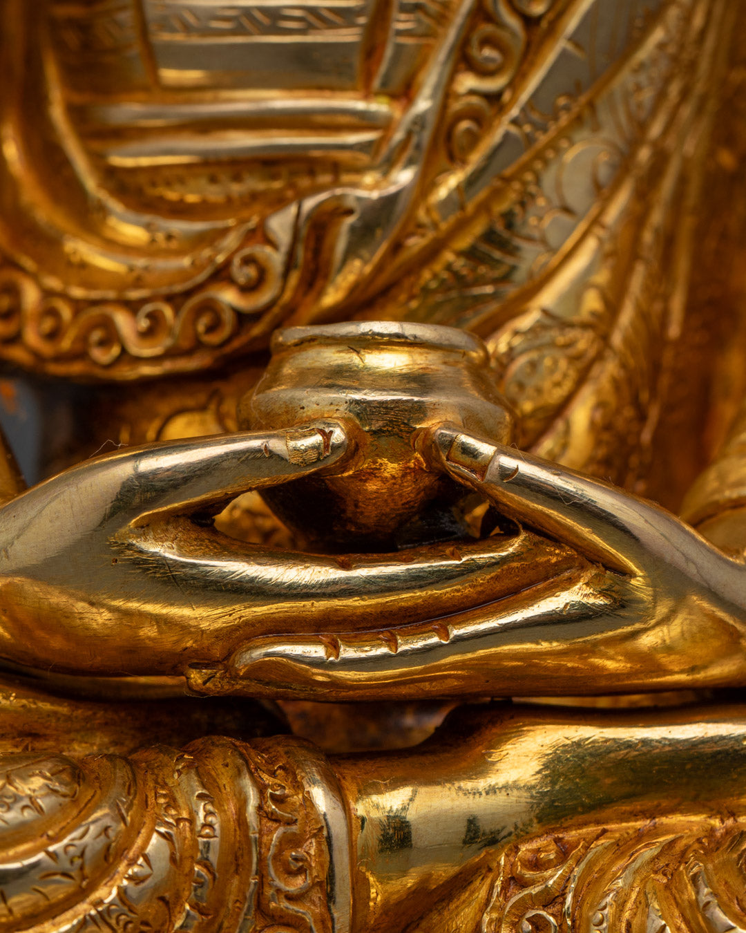 Tibetan Amitabha Buddha Statue | Sacred Artwork