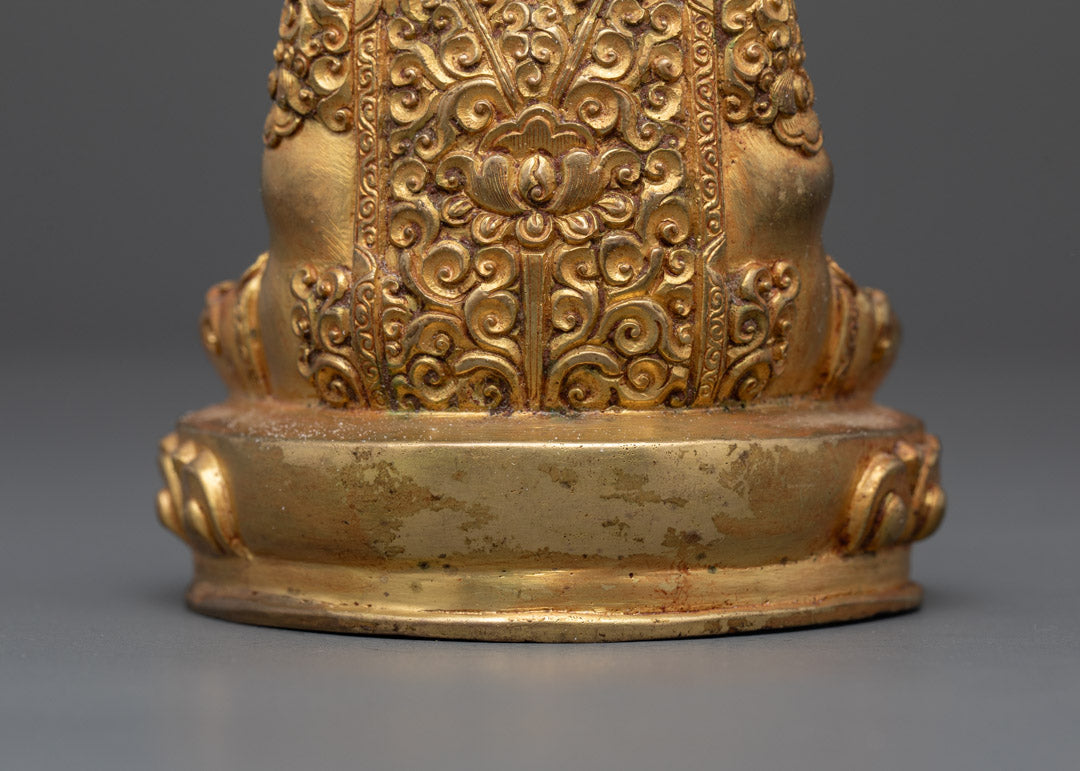 Amitabha Buddha Statue | Tibetan Hand-Carved Sculpture