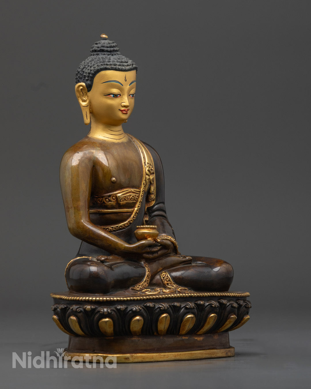 Sacred Amitabha Buddha Statue | Handcrafted in Nepal