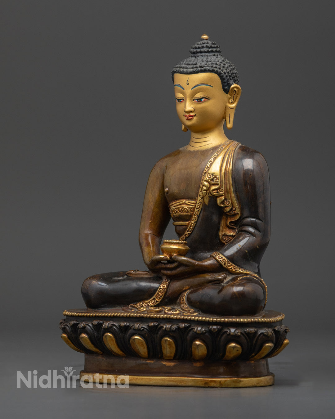 Sacred Amitabha Buddha Statue | Handcrafted in Nepal