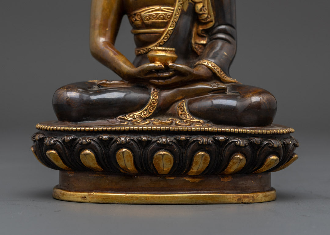 Sacred Amitabha Buddha Statue | Handcrafted in Nepal