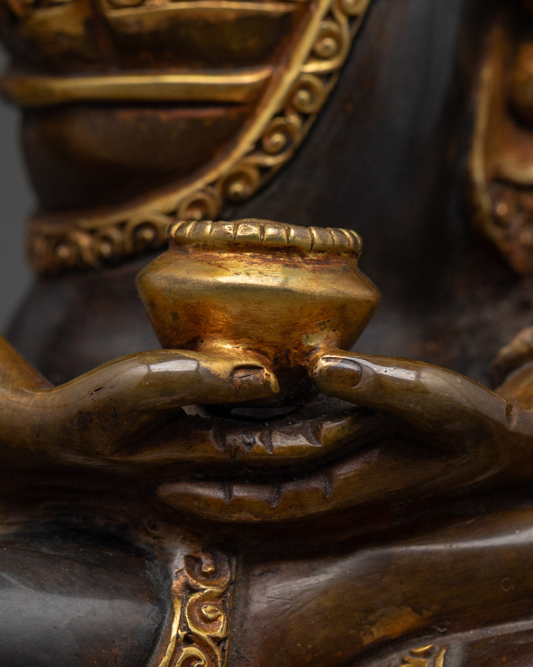 Sacred Amitabha Buddha Statue | Handcrafted in Nepal