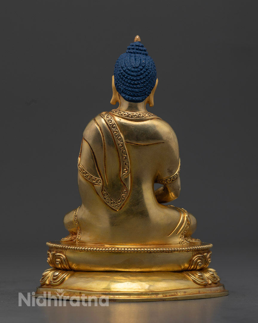 Amitabha Buddha Statue | 24K Gold Gilded Artwork