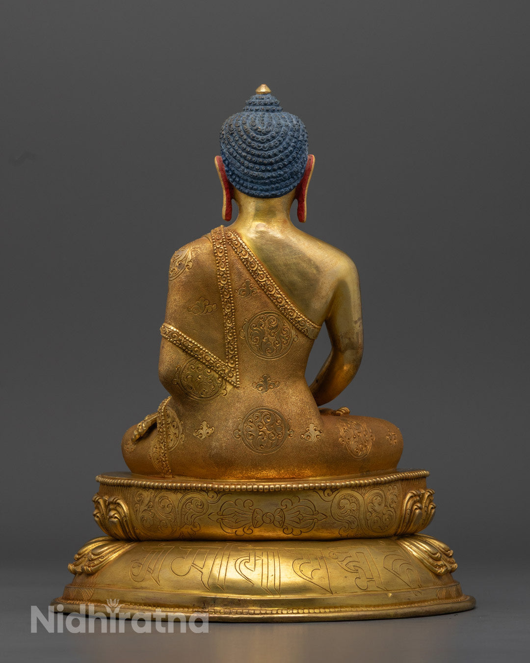 Amitabha Buddha Statue | Handcrafted Art in Copper