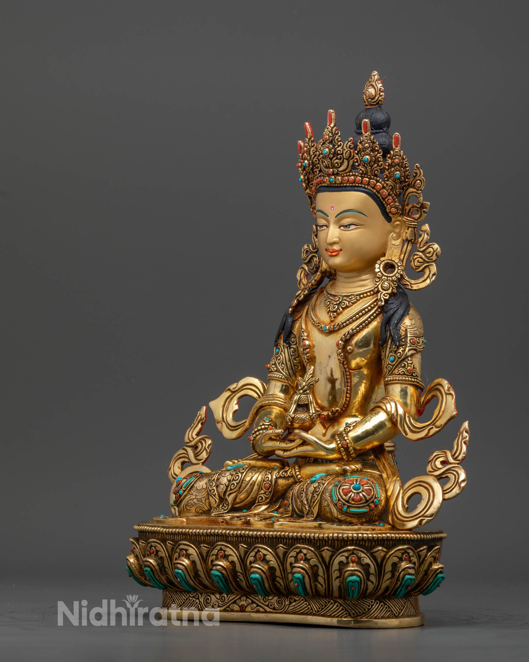 Amitayus Statue | Handcrafted Tibetan Art for Longevity
