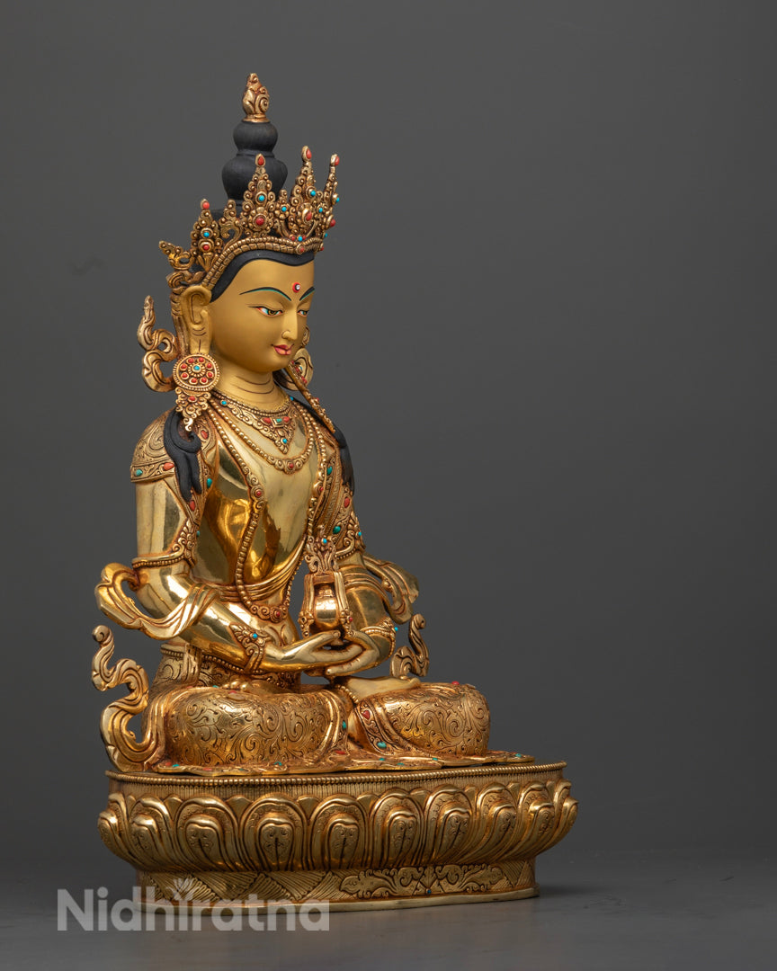 Handmade Amitayus Sculpture | A Symbol of Health