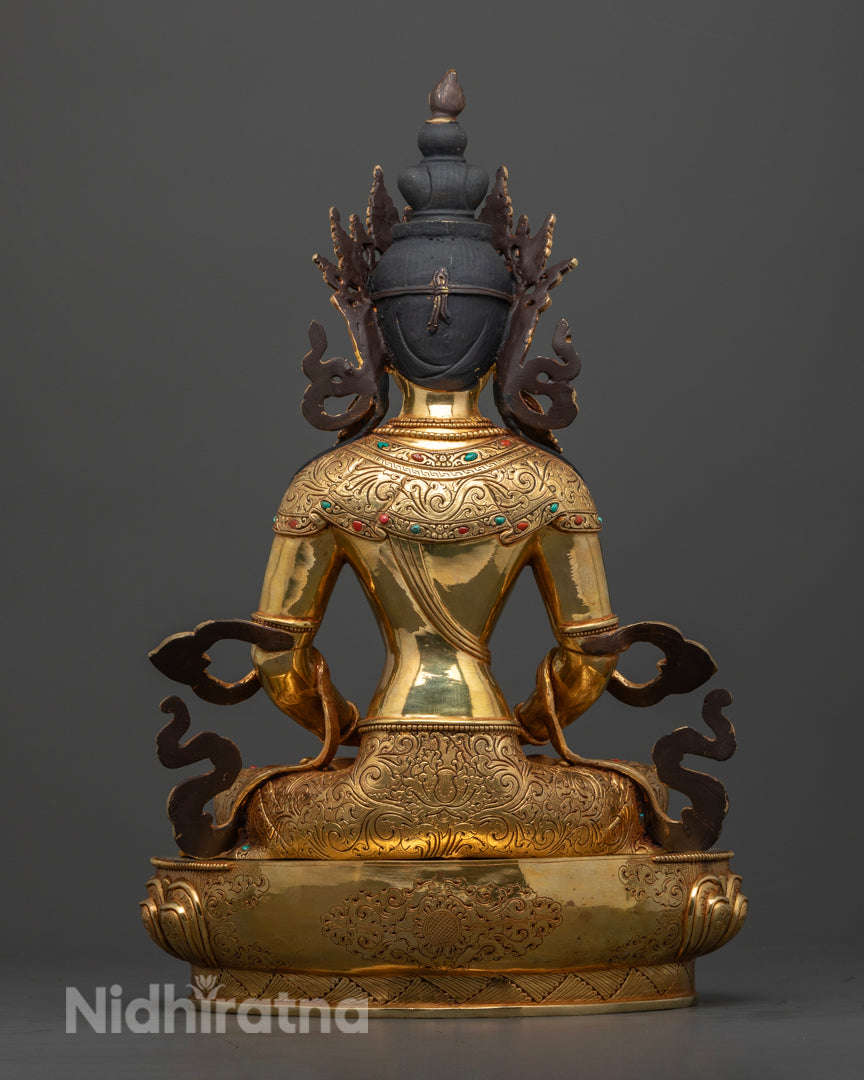 Handmade Amitayus Sculpture | A Symbol of Health