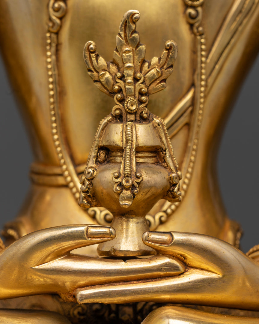 Amitayus Buddha Statue: Sacred Buddhist Sculpture for Longevity