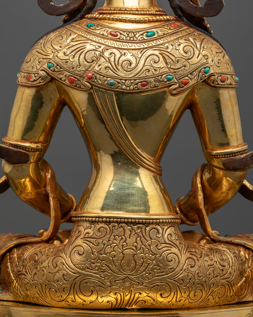 Handmade Amitayus Sculpture | A Symbol of Health