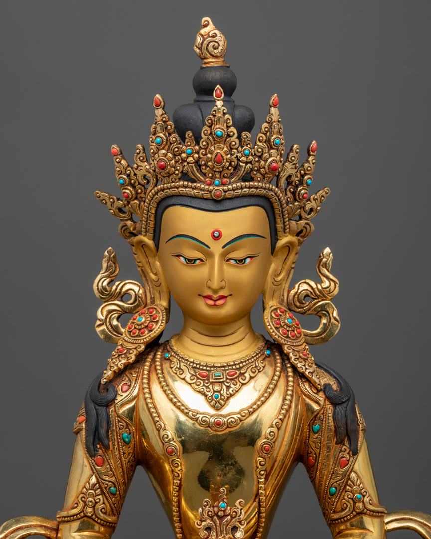 Handmade Amitayus Sculpture | A Symbol of Health