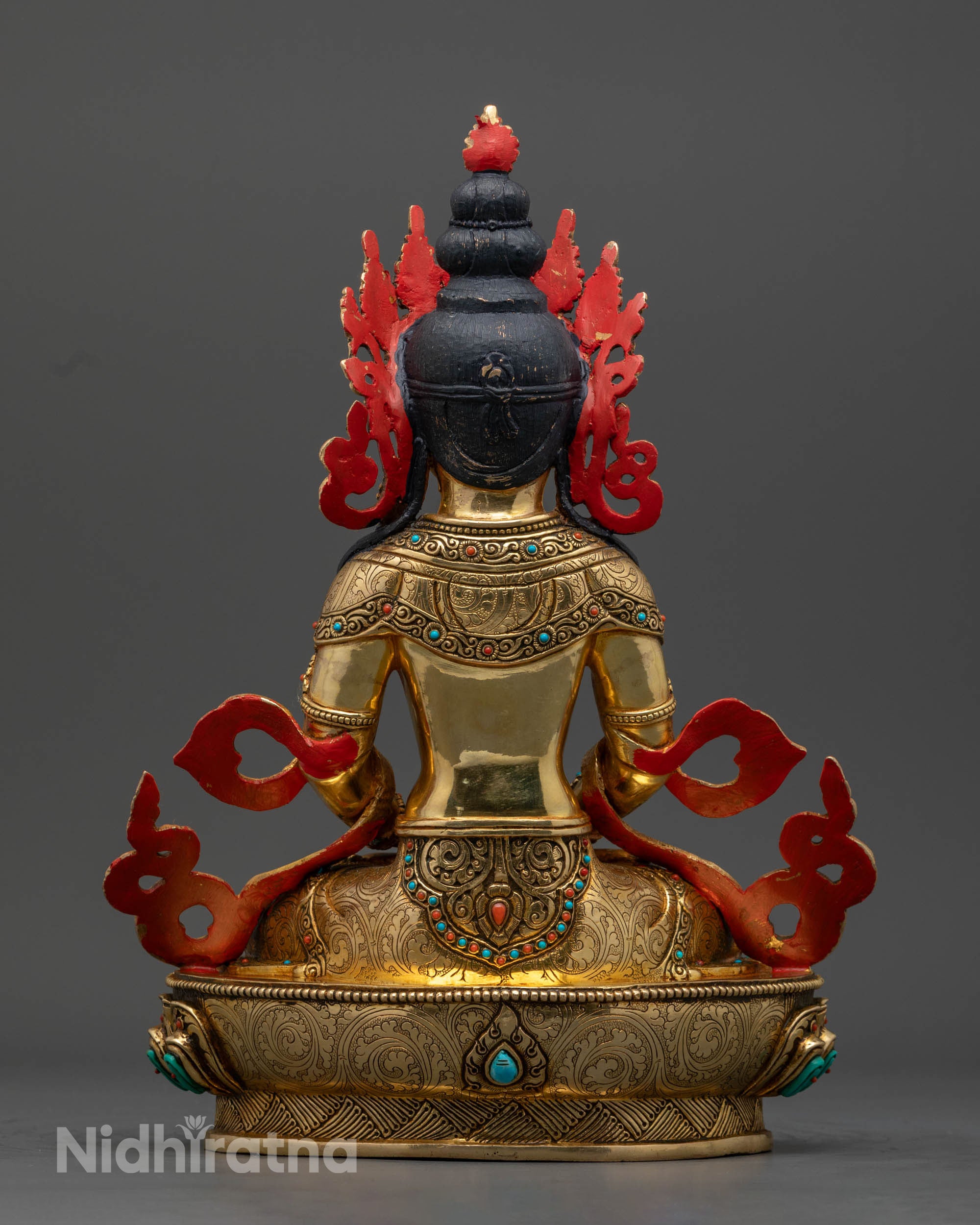 Amitayus Statue | Handcrafted Tibetan Art for Longevity