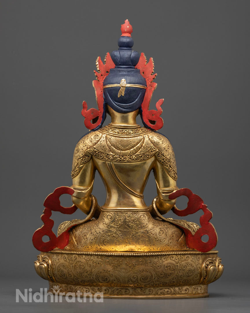 Amitayus Buddha Statue: Sacred Buddhist Sculpture for Longevity