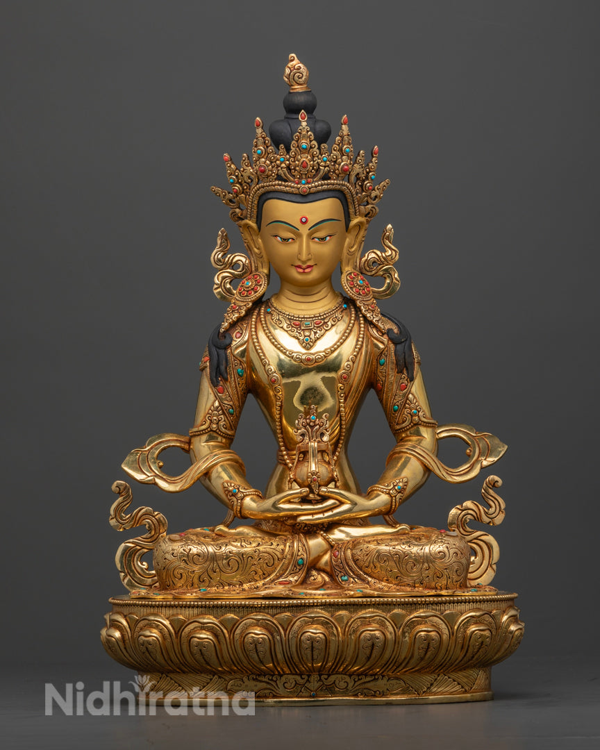 Handmade Amitayus Sculpture | A Symbol of Health