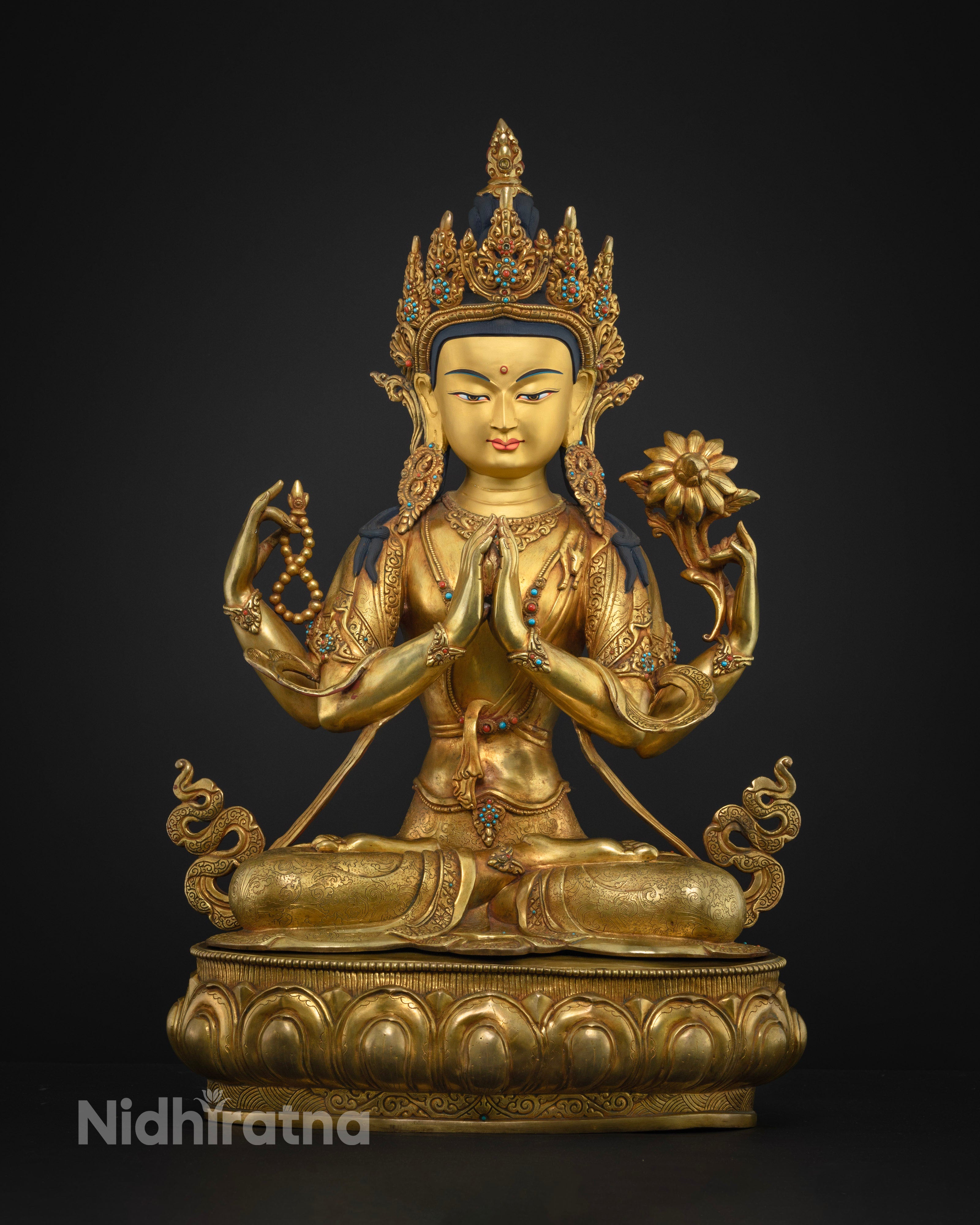Masterpiece Chenrezig Bodhisattva Statue