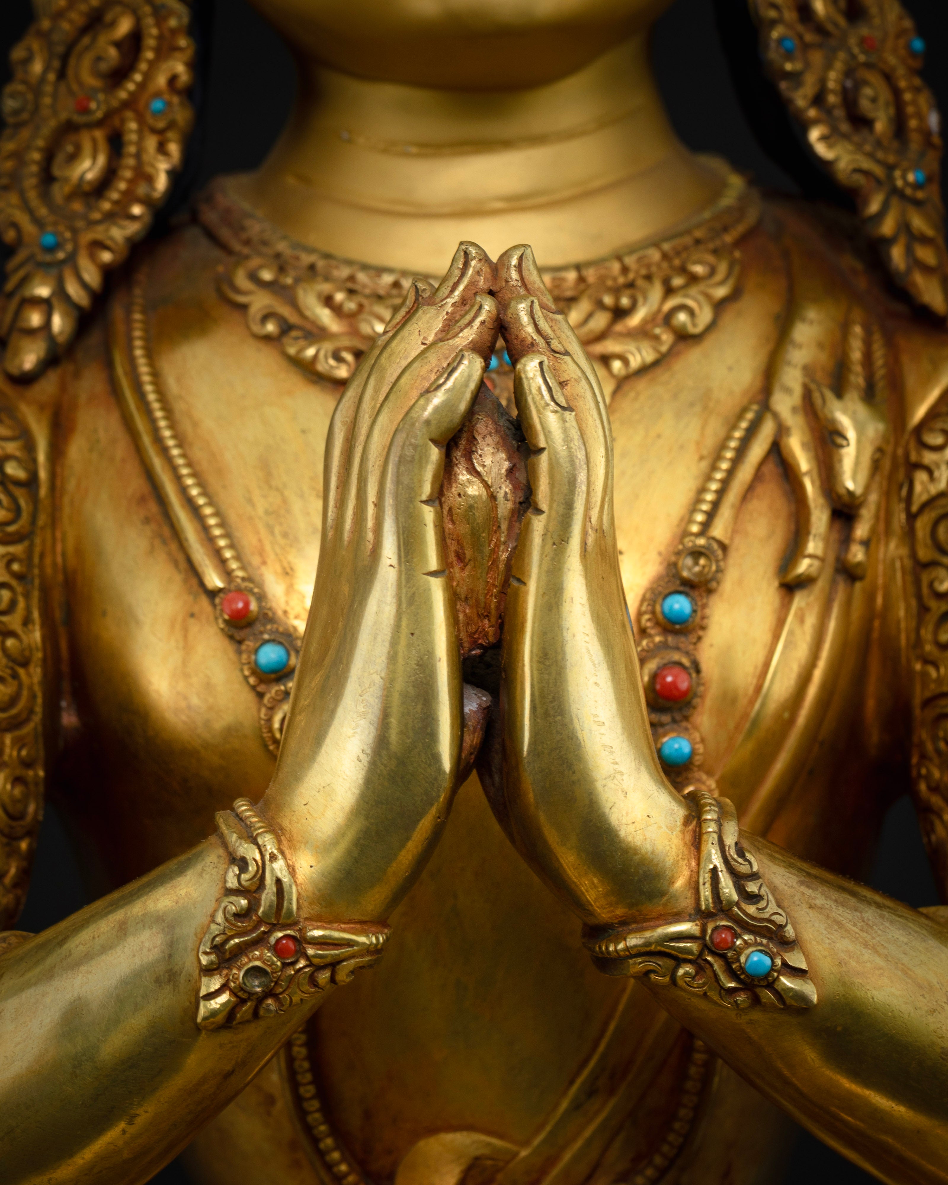 Masterpiece Chenrezig Bodhisattva Statue