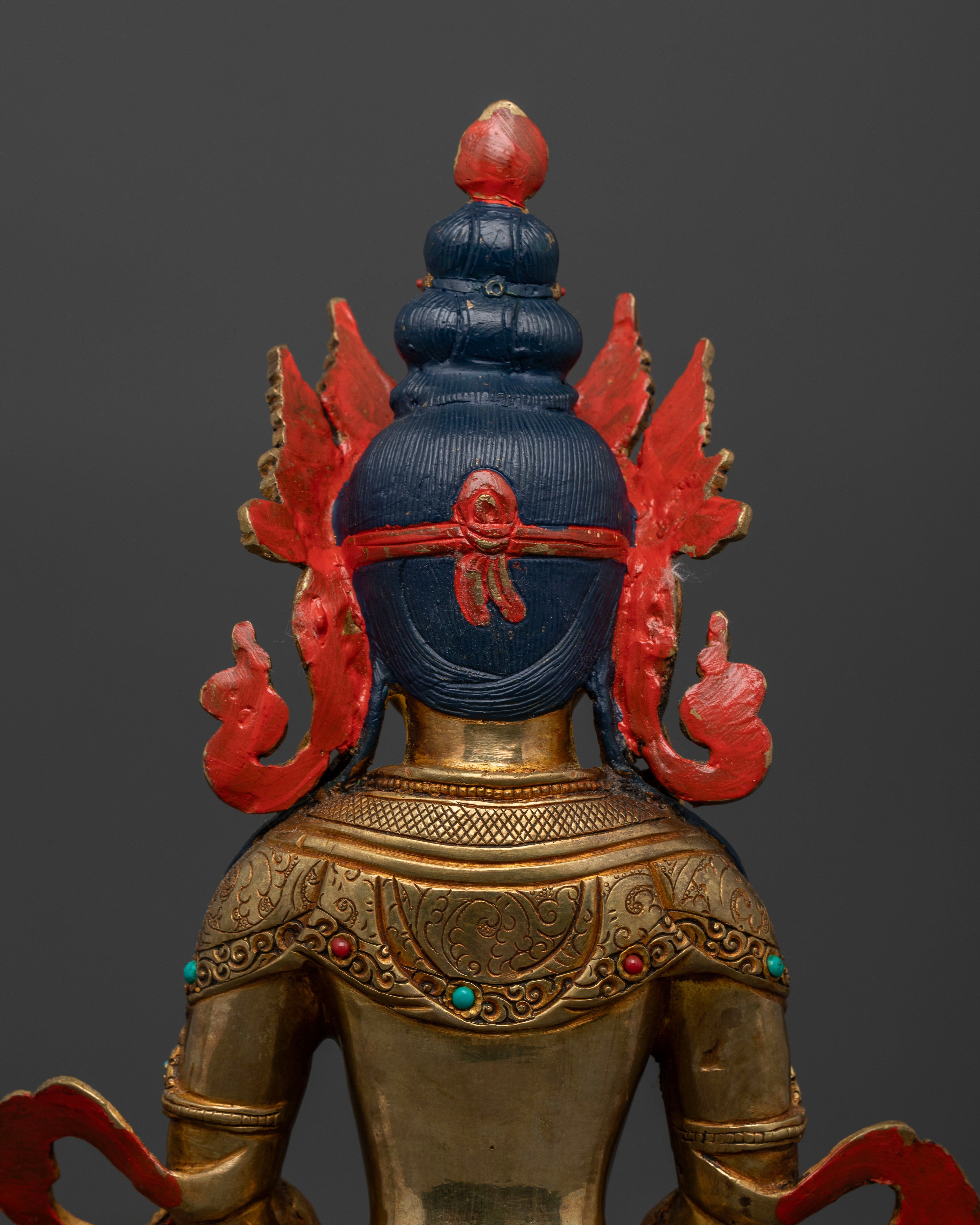 Amitayus Buddha Deity Statue: Blessings of Longevity