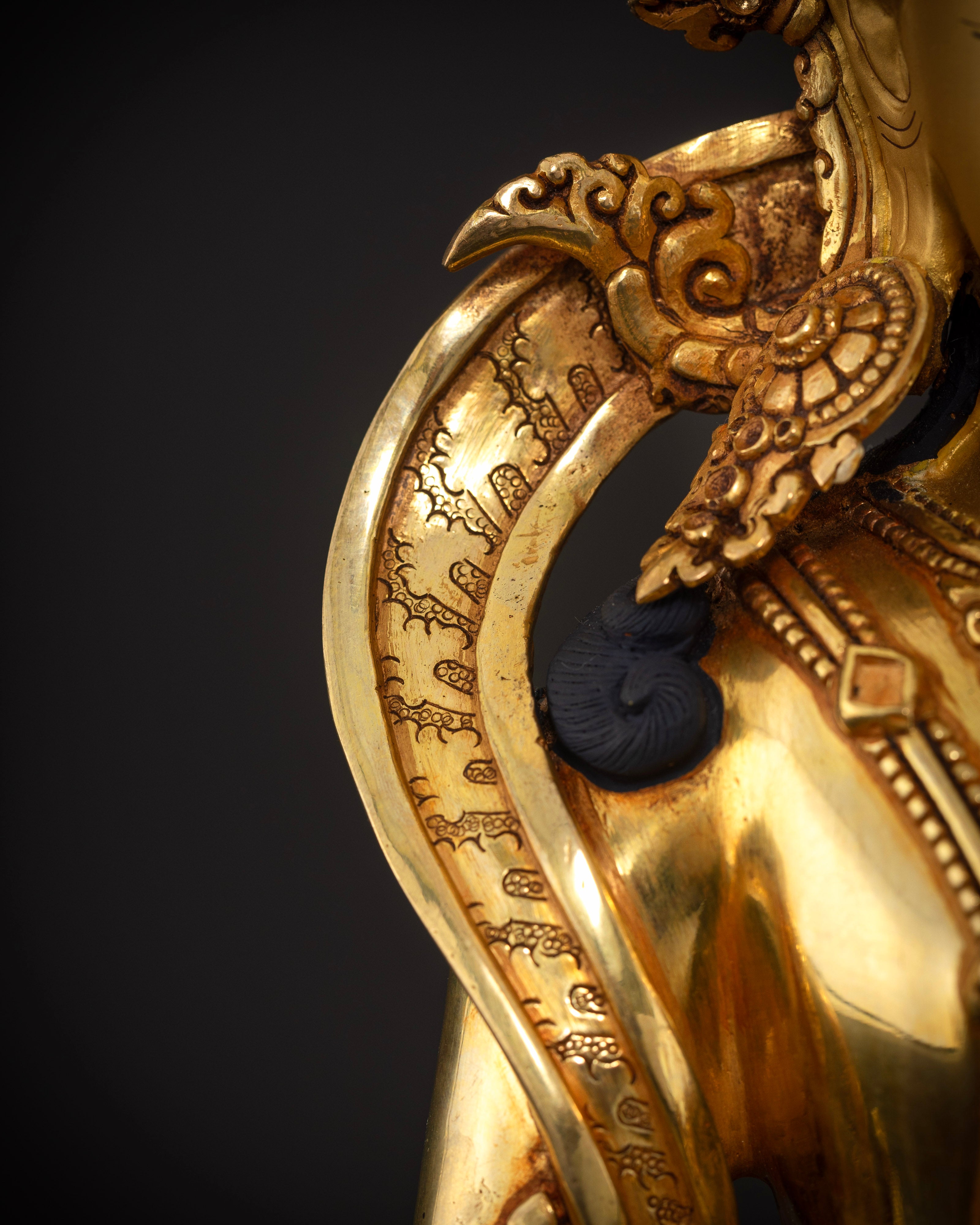 Crowned Amitayus: The Buddha of Infinite Life Statue