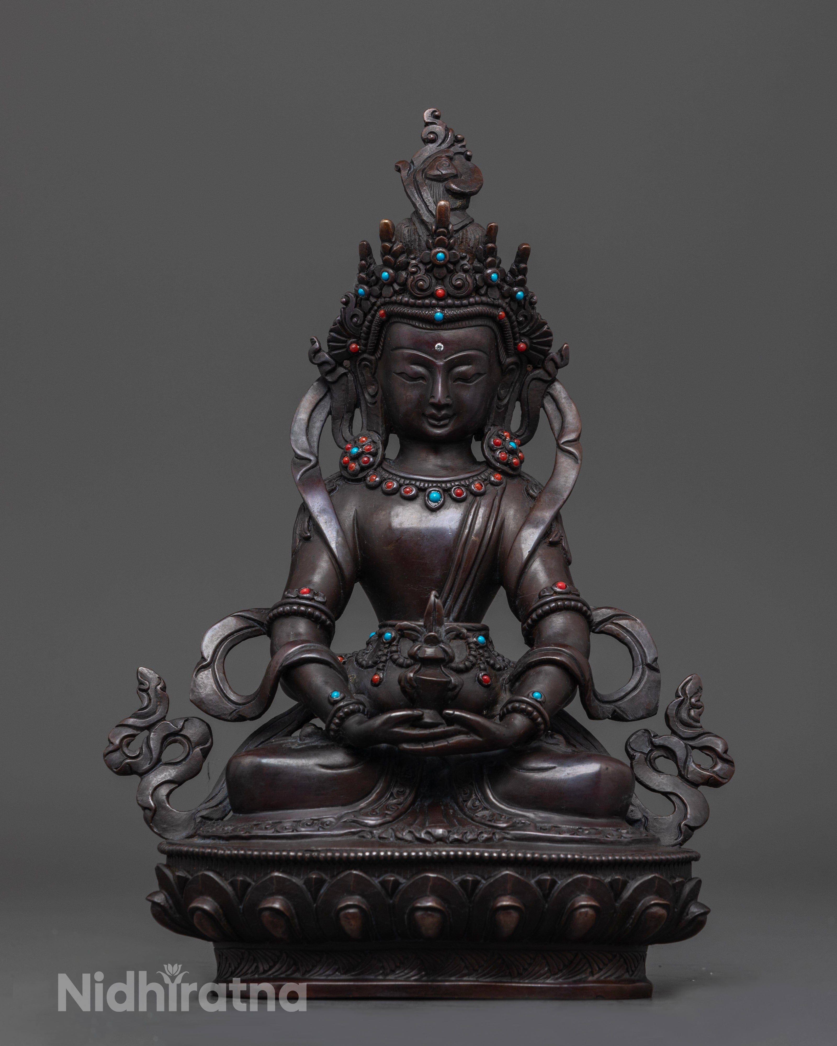 Amitayus Buddha Statue |Symbolizing Prosperity and Health