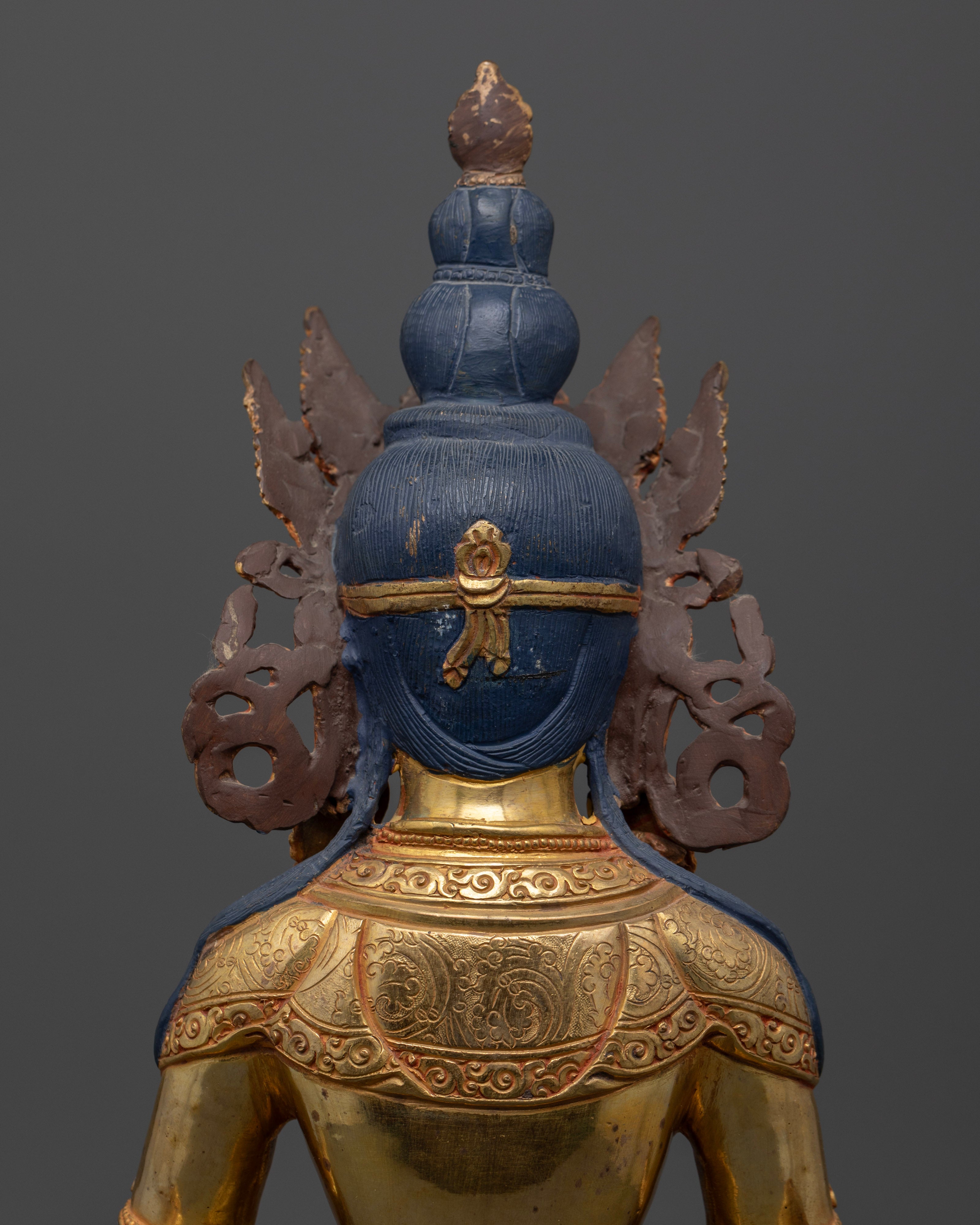 Amitayus Statue: Sacred Symbols of Life and Well-Being