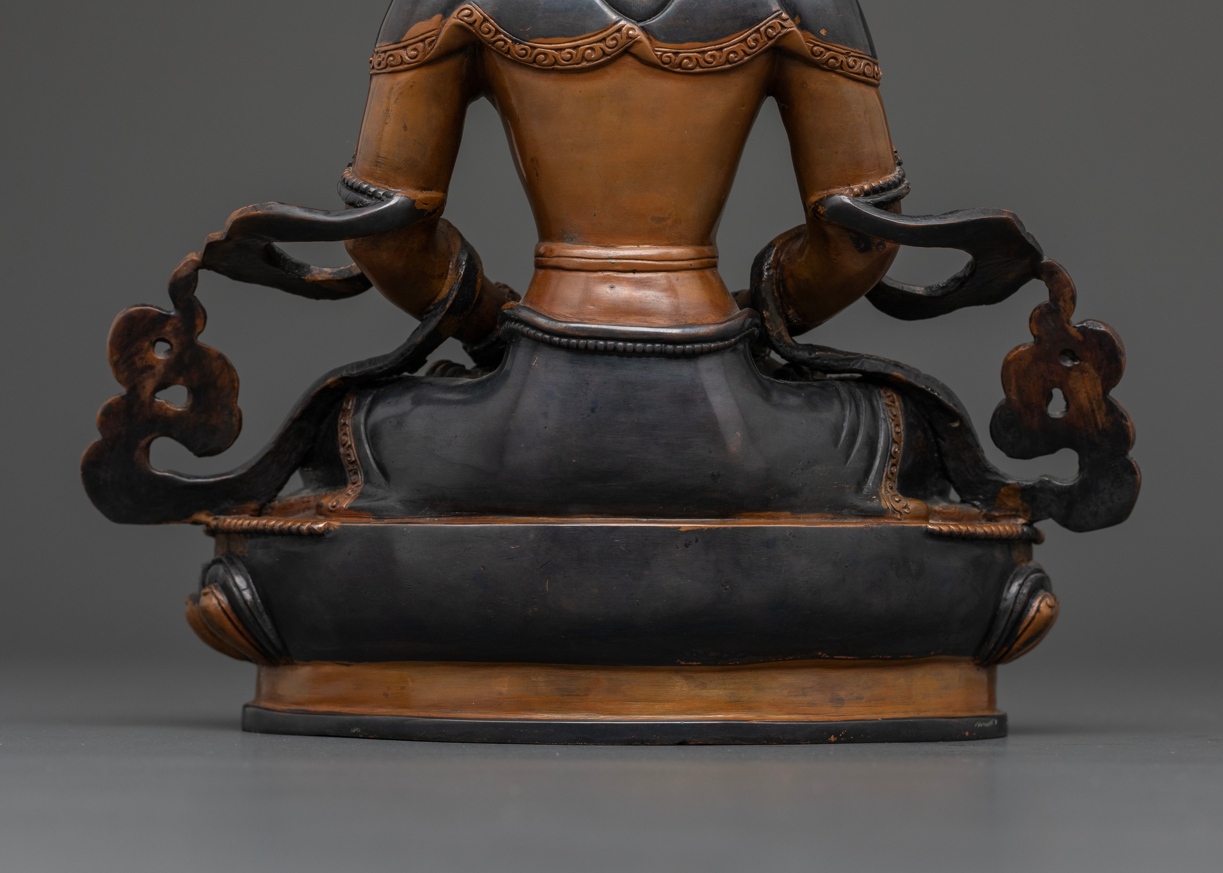 Eternal Amitayus: The Oxidized Keeper of Infinite Vitality