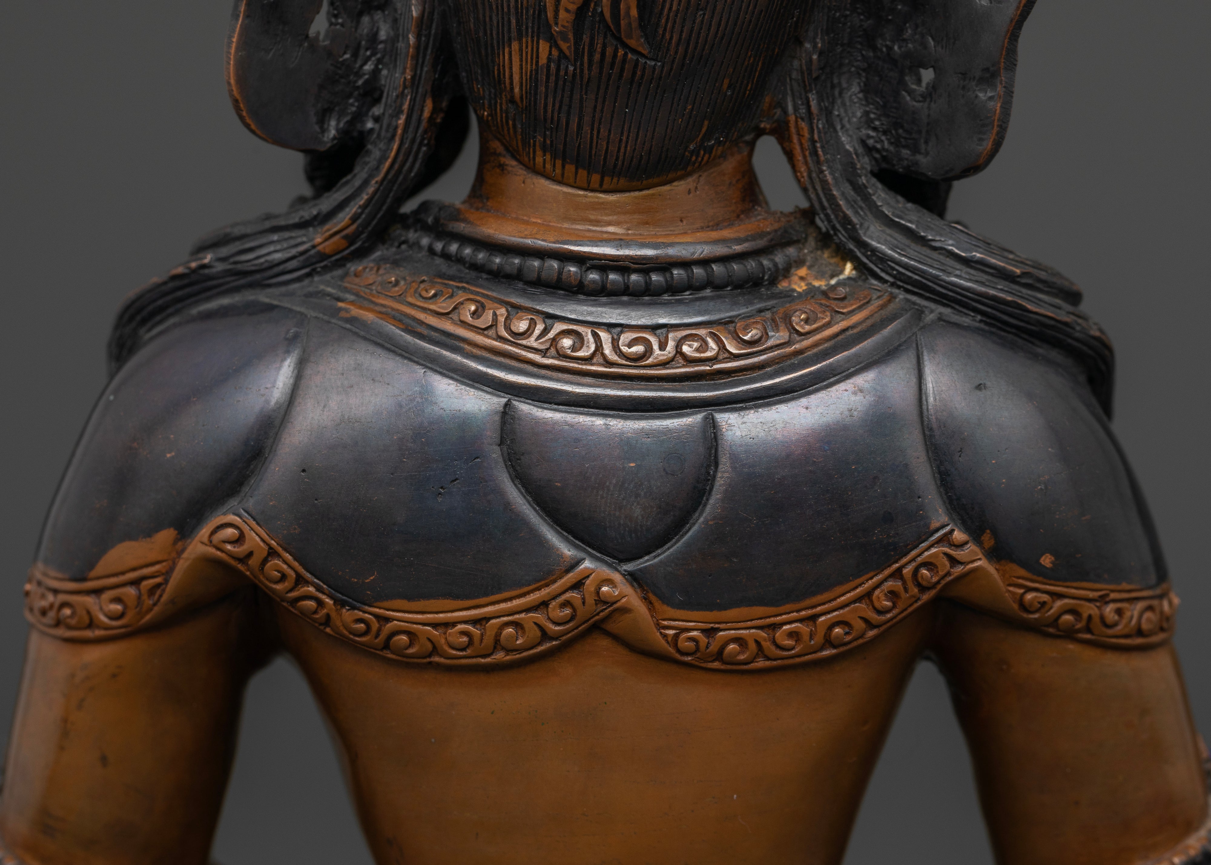 Eternal Amitayus: The Oxidized Keeper of Infinite Vitality