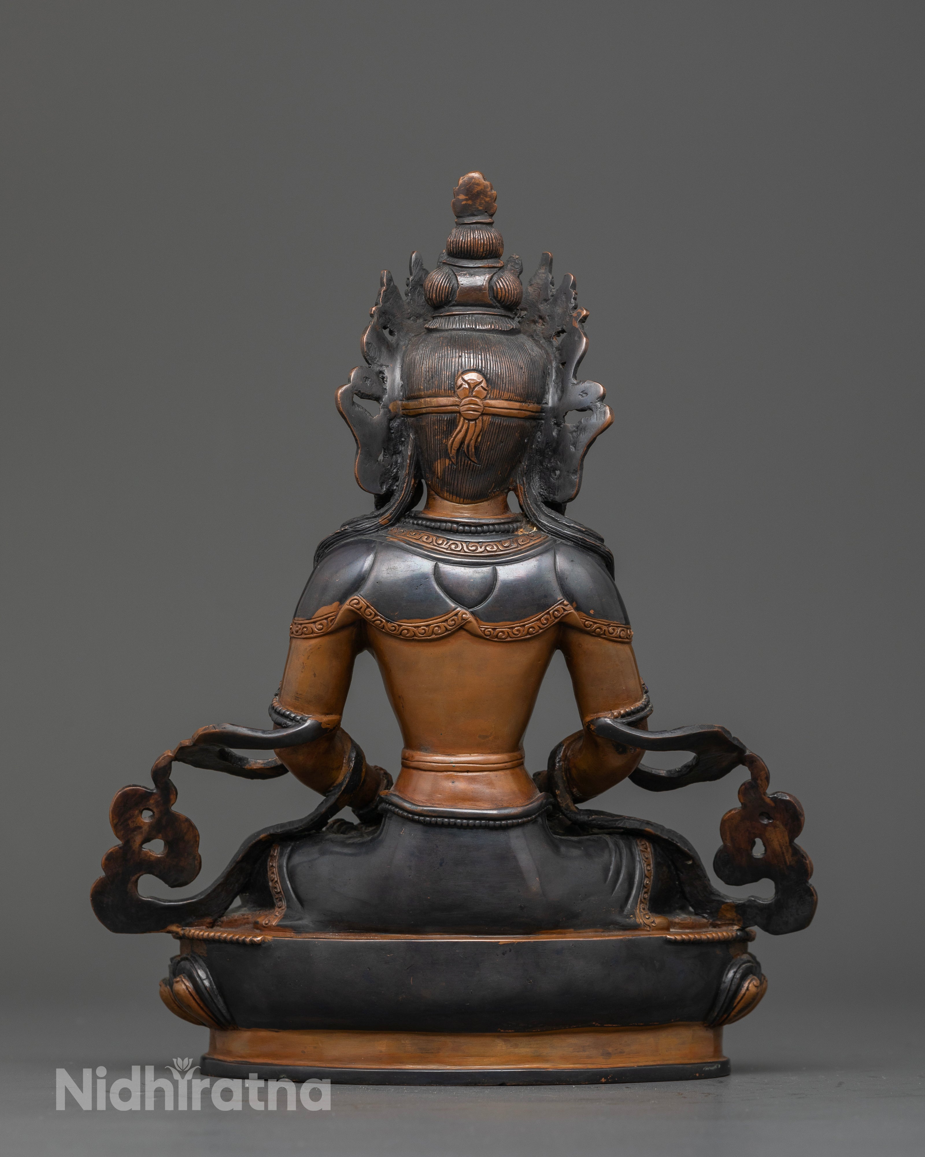 Eternal Amitayus: The Oxidized Keeper of Infinite Vitality