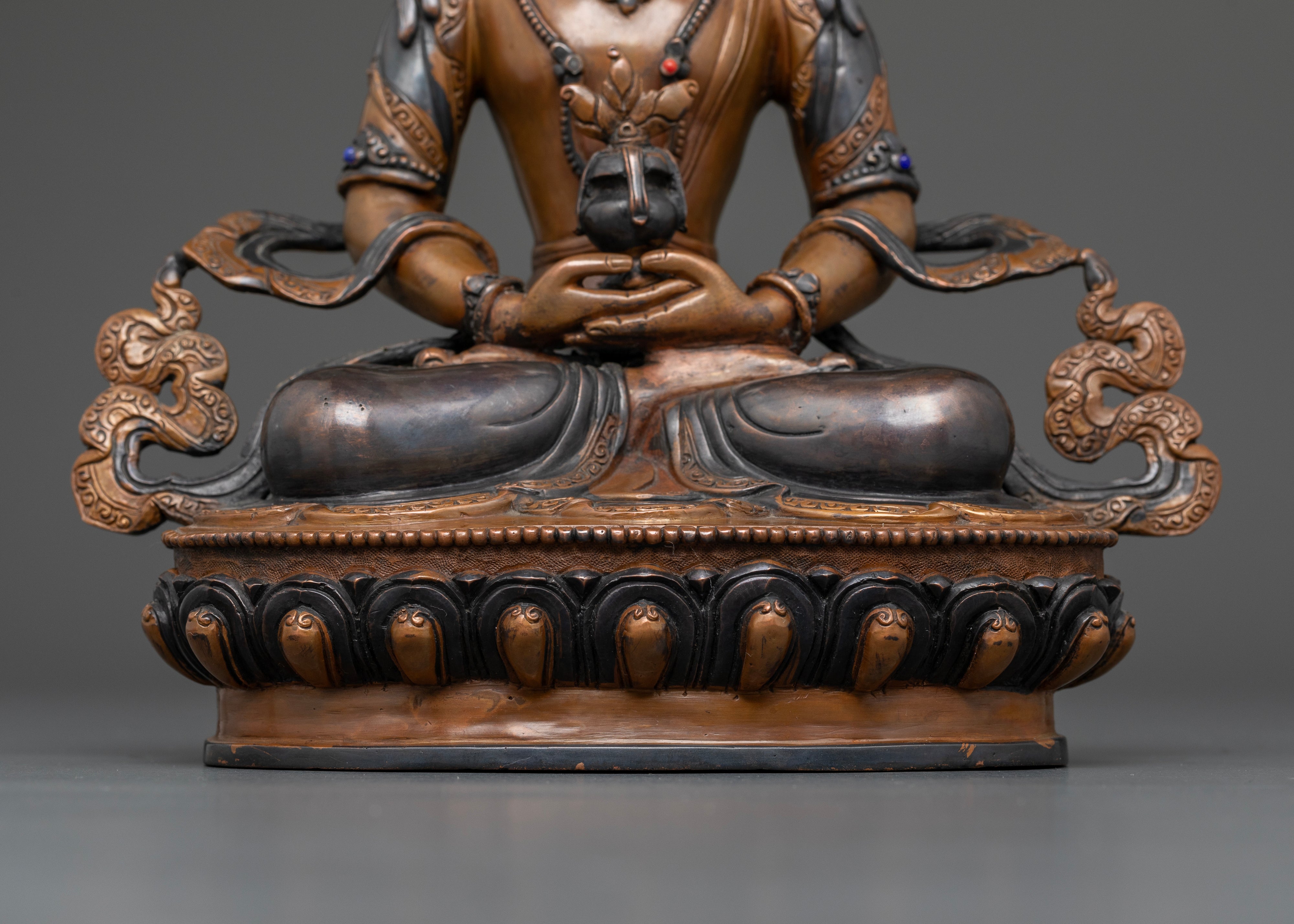 Eternal Amitayus: The Oxidized Keeper of Infinite Vitality