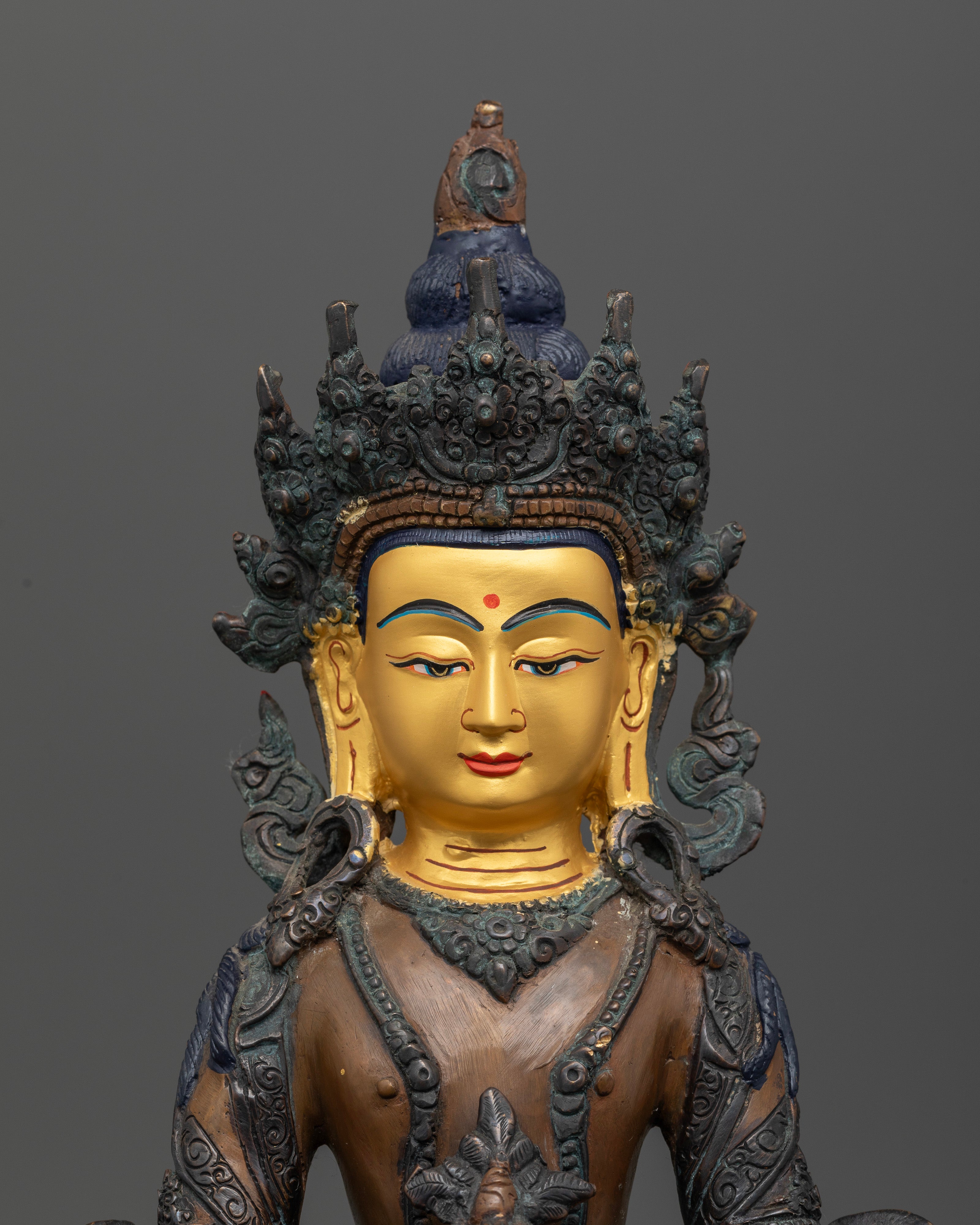 Oxidized Amitayus: Symbol of Timeless Enlightenment