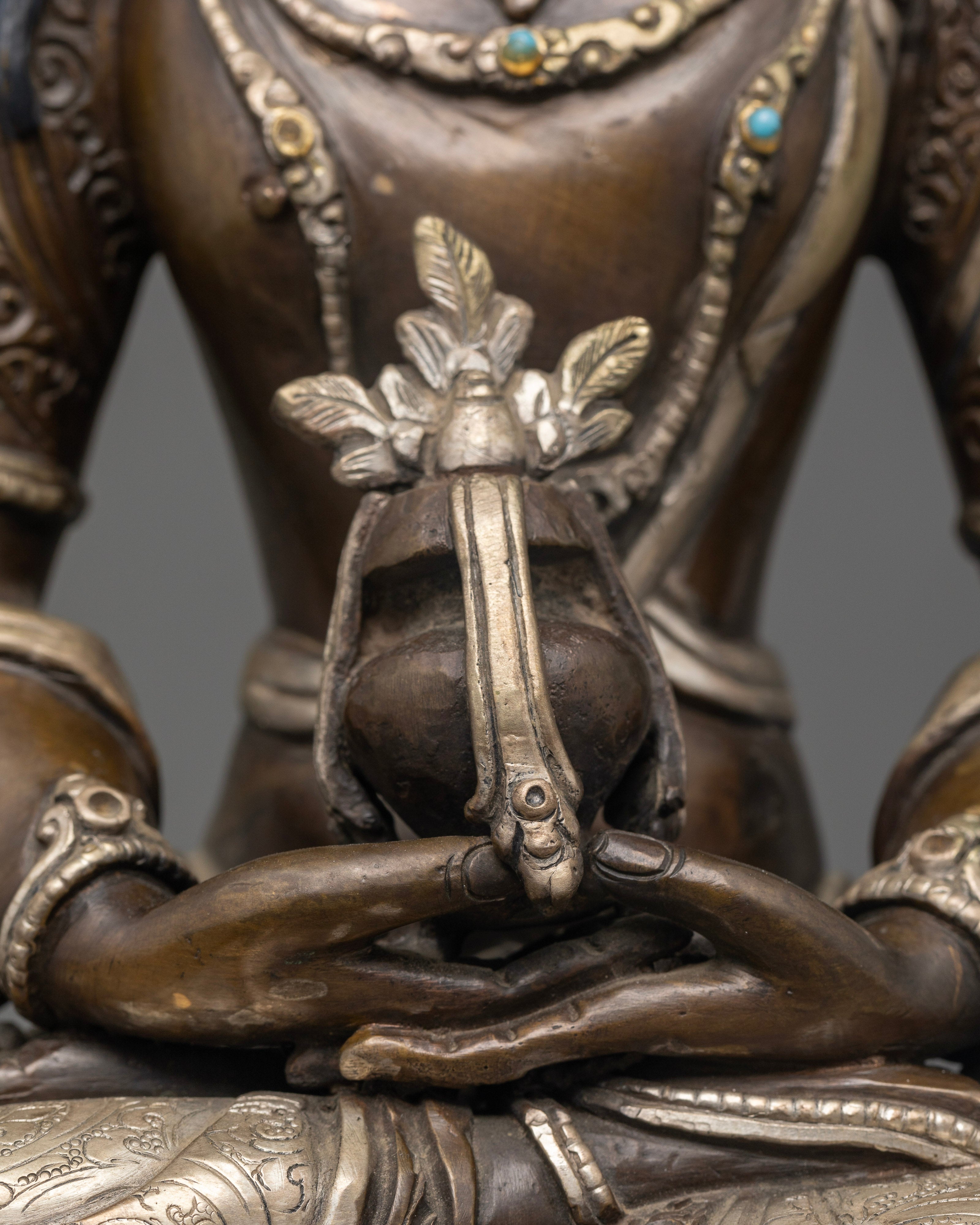 Handcrafted Divinity: The Exquisite Amitayus Statue