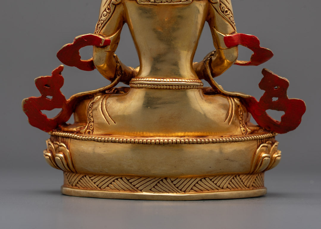 Amitayus Statue from Nepal | Embrace the Energy of Eternal Life
