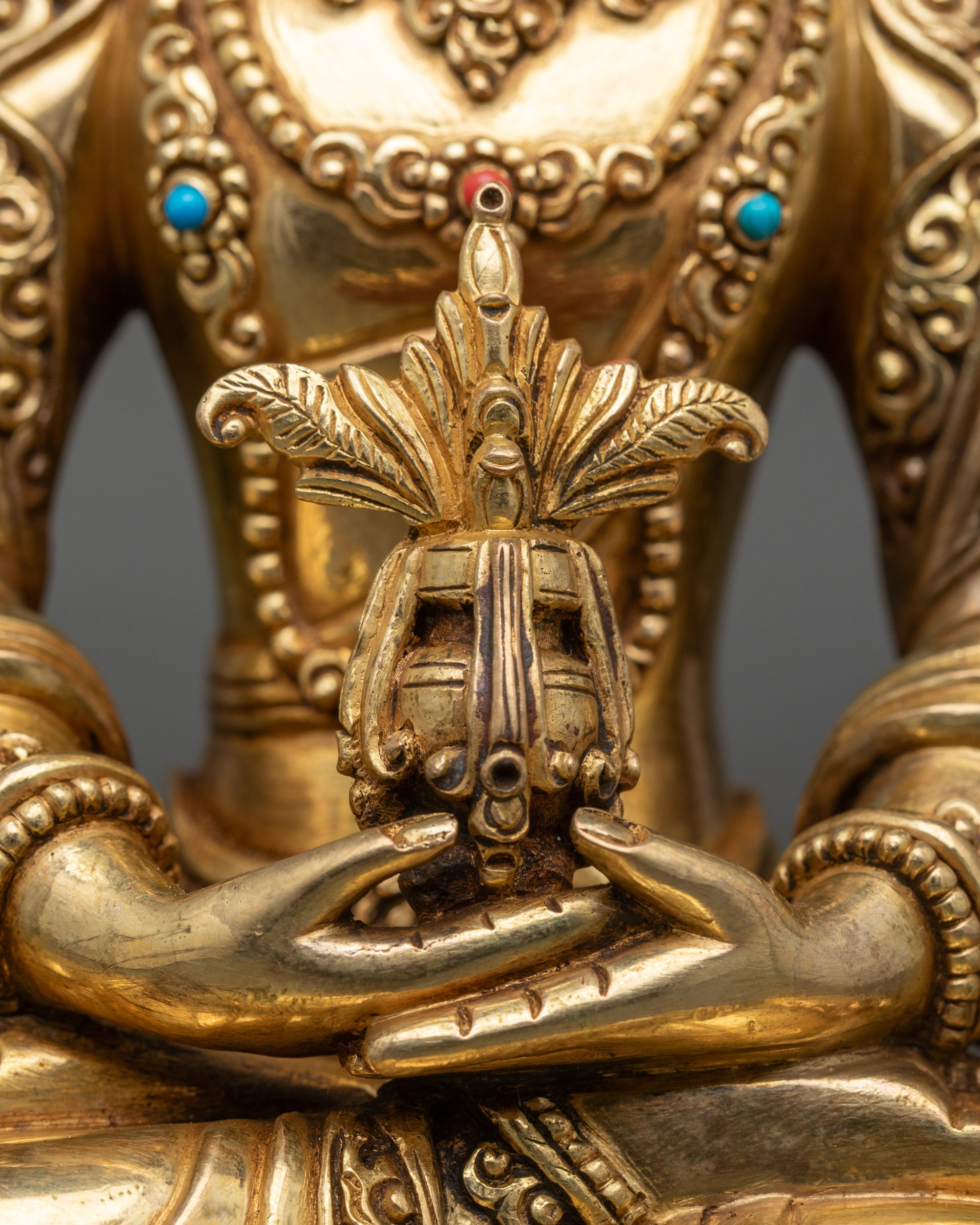 Amitayus Statue | Tibetan Buddhist Spiritual Figurine