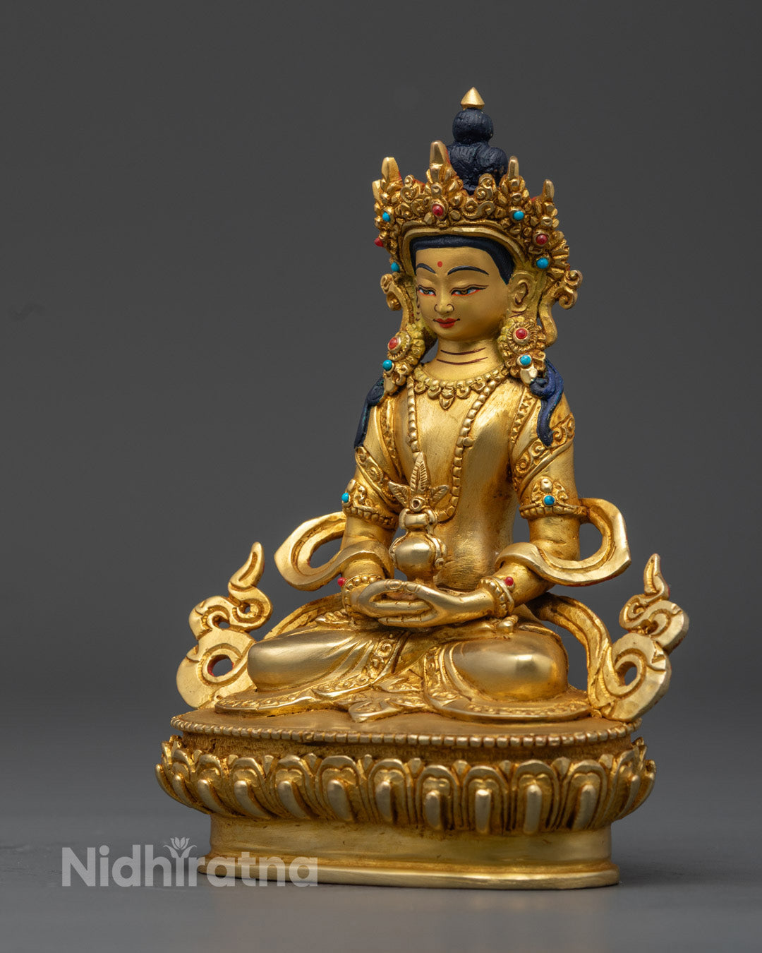 Amitayus Statue: Buddha of Infinite Life & Longevity