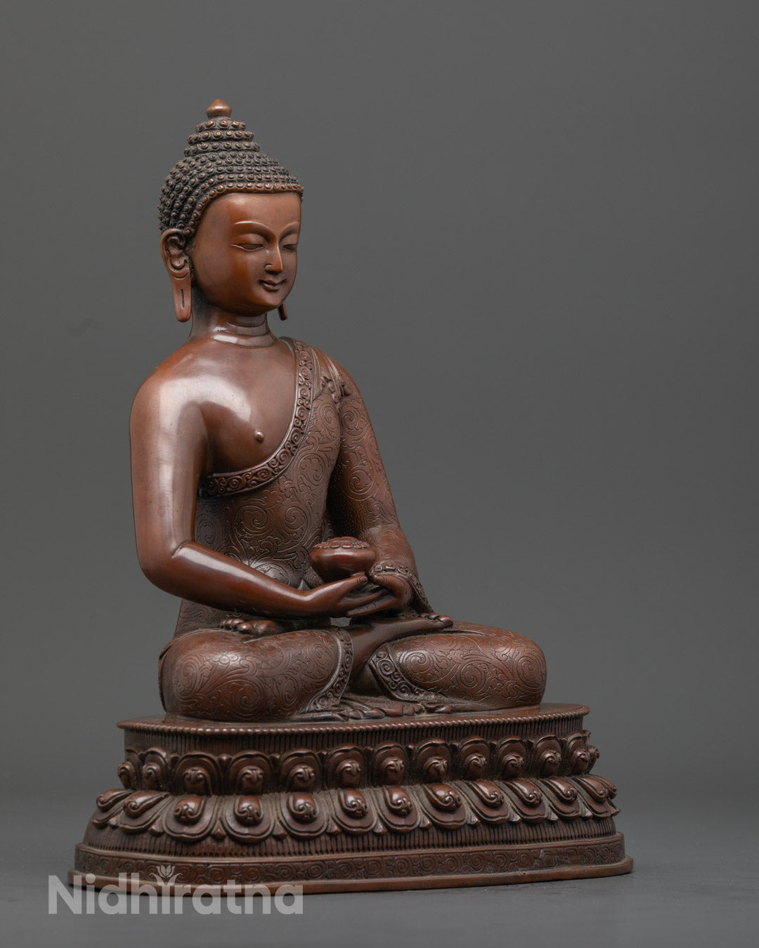 Amida Amitabha Buddha Statue | Himalayan Artwork | Oxidized Made Amitabha Buddha Statue