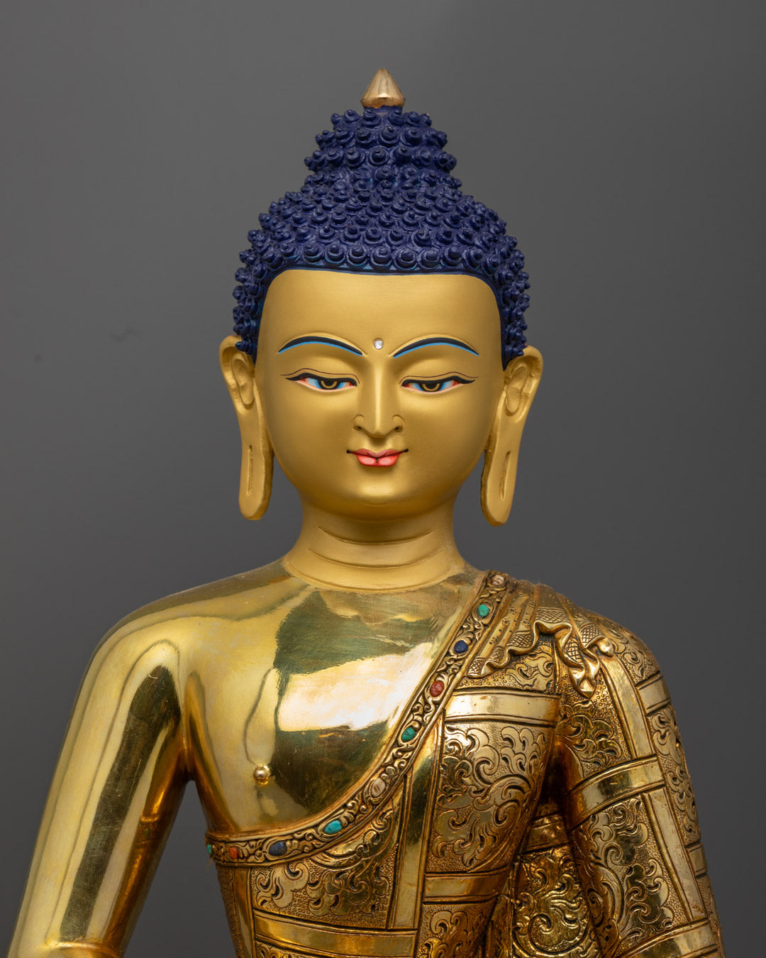 Nepalese Crafted Amitabha Buddha Statue