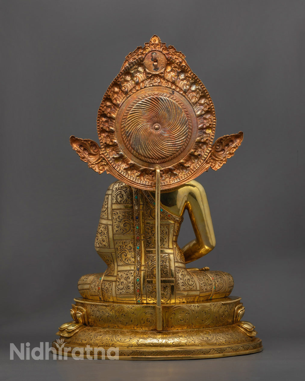 Nepalese Crafted Amitabha Buddha Statue