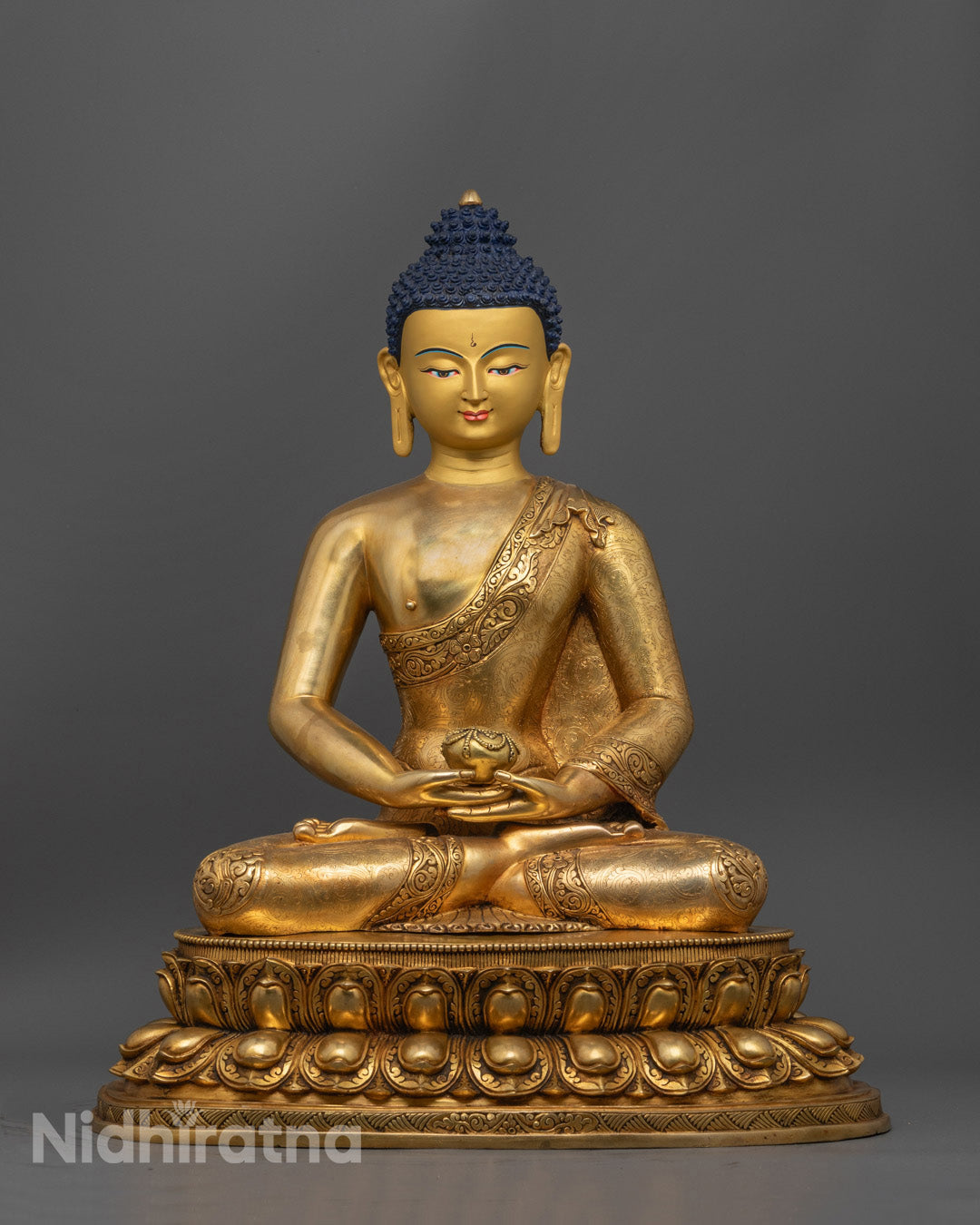 Nepalese Amitabha Buddha Statue | Premium Handcrafted Statue