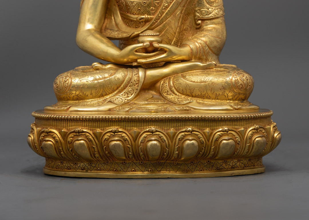 Tibetan Amitabha Buddha Statue | Handcrafted for Devotion