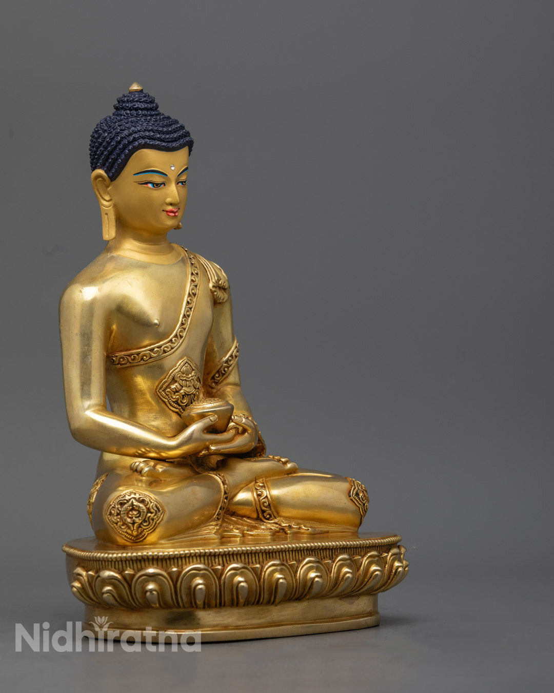 Amitabha Buddha Statue | Traditional Lost Wax Method