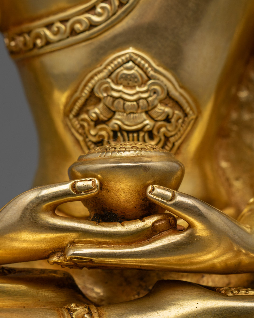 Amitabha Buddha Statue | Traditional Lost Wax Method