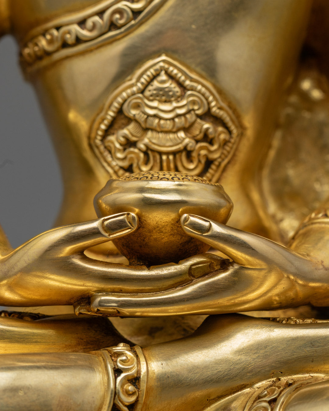 Amitabha Buddha Sculpture | Handmade Tibetan Art