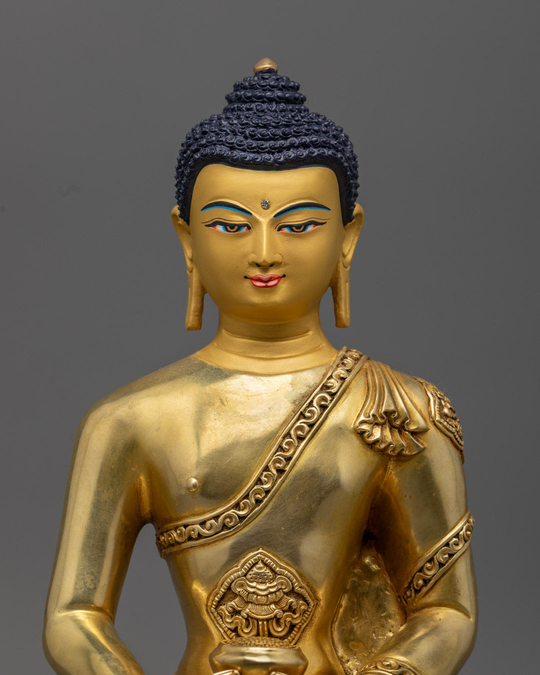 Amitabha Buddha Sculpture | Handmade Tibetan Art