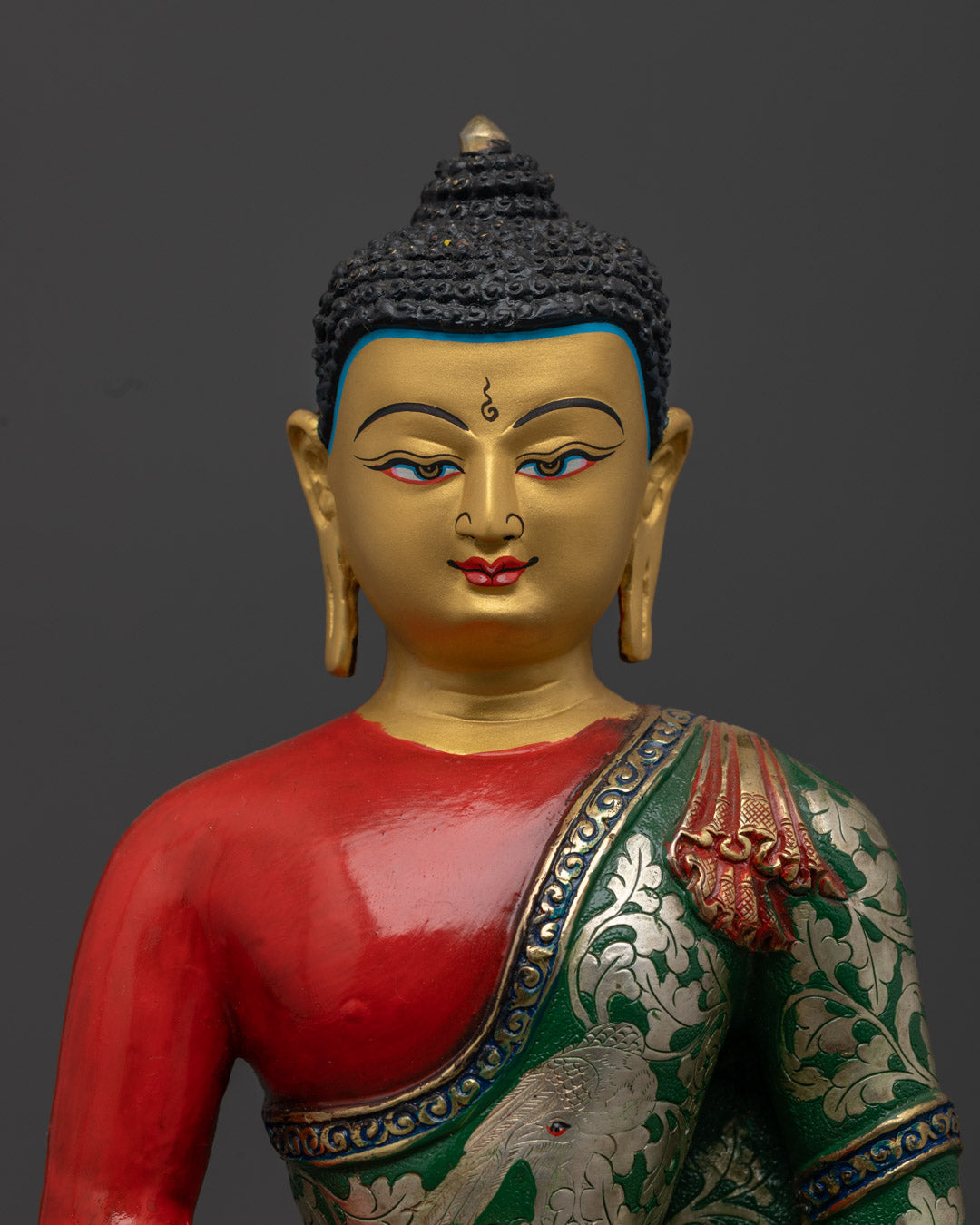 Red Amitabha Buddha Statue | Perfect for Meditation Altars