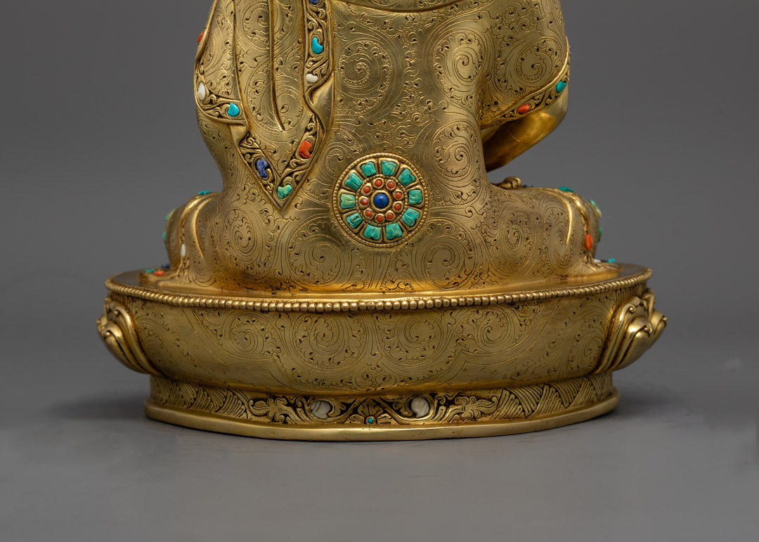 Handcrafted Amitabha Buddha Statue | Tibetan Buddhist Art