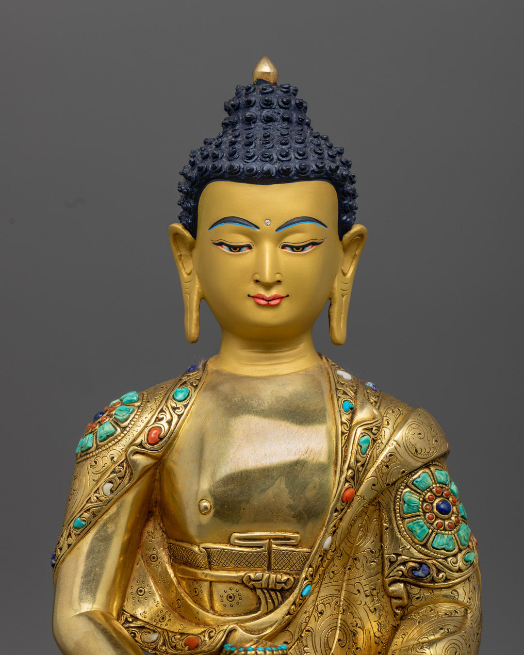 Handcrafted Amitabha Buddha Statue | Tibetan Buddhist Art