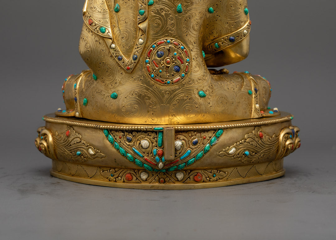 Amitabha Buddha Statue | Traditional Handcrafted Sculpture