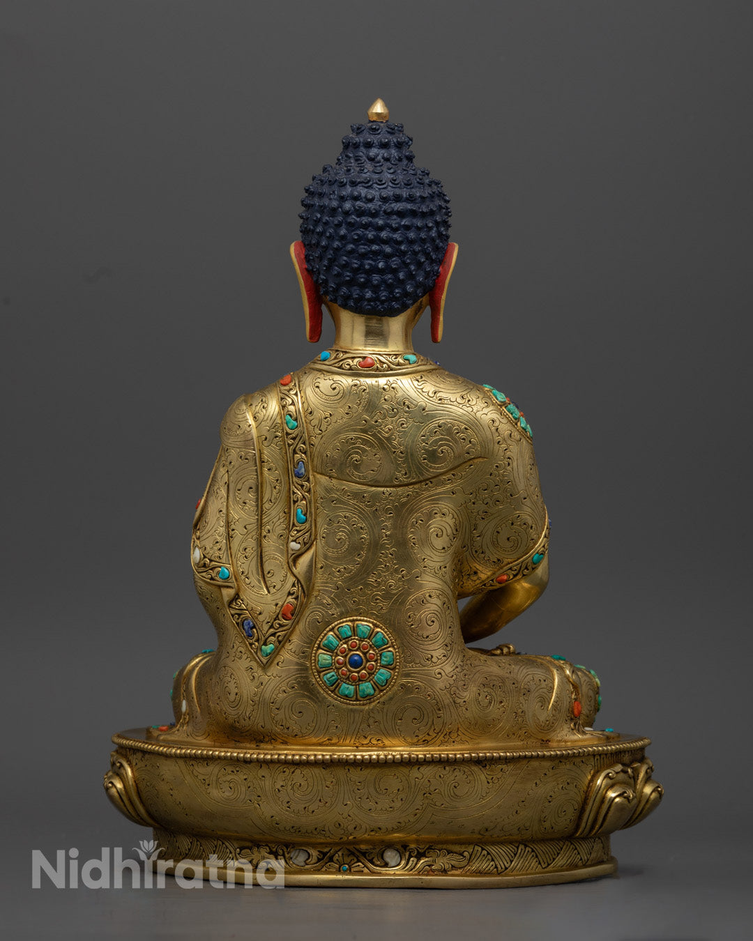 Handcrafted Amitabha Buddha Statue | Tibetan Buddhist Art