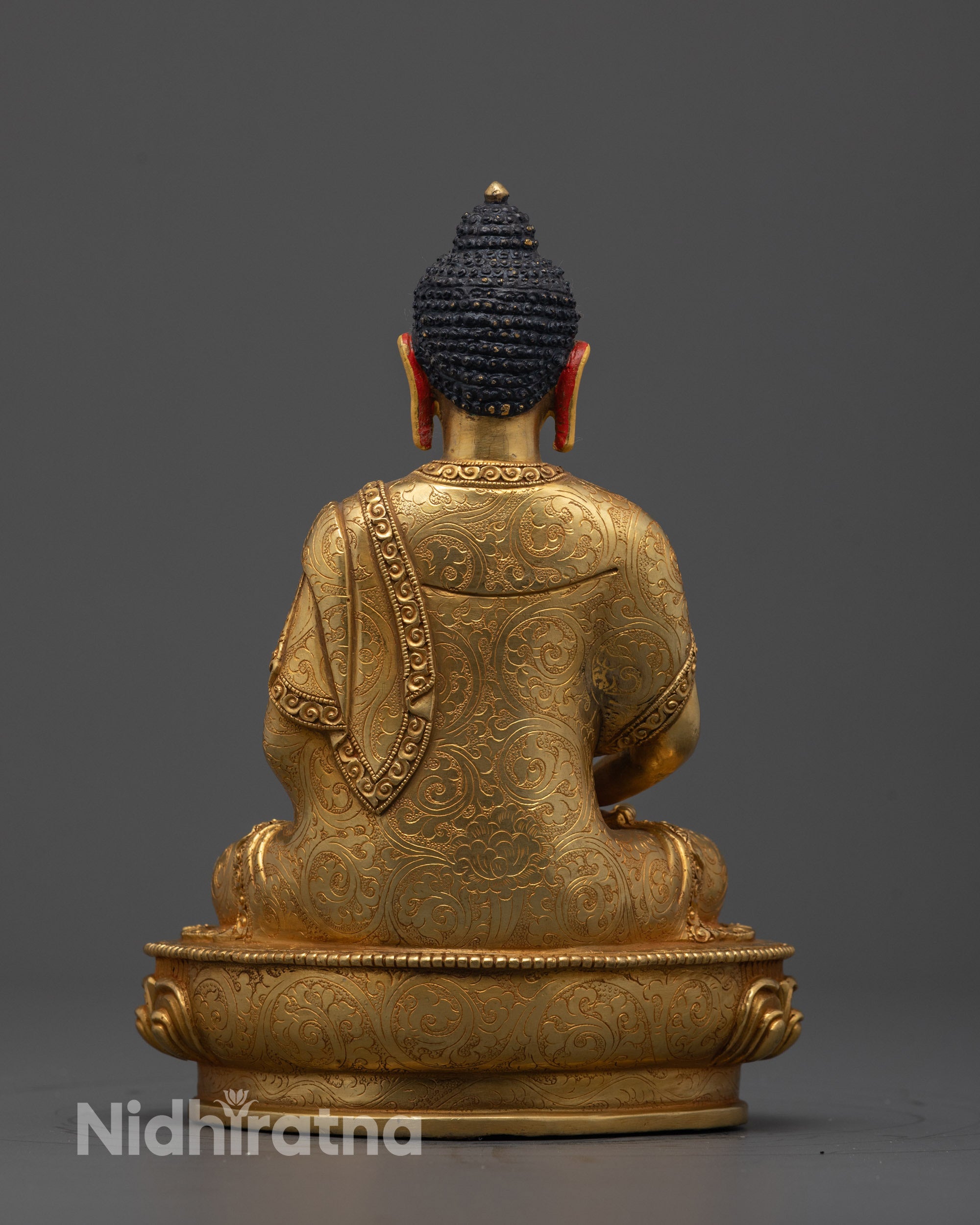 Authentic Tibetan Amitabha Buddha Statue | Buddhist Deity of Pure Land