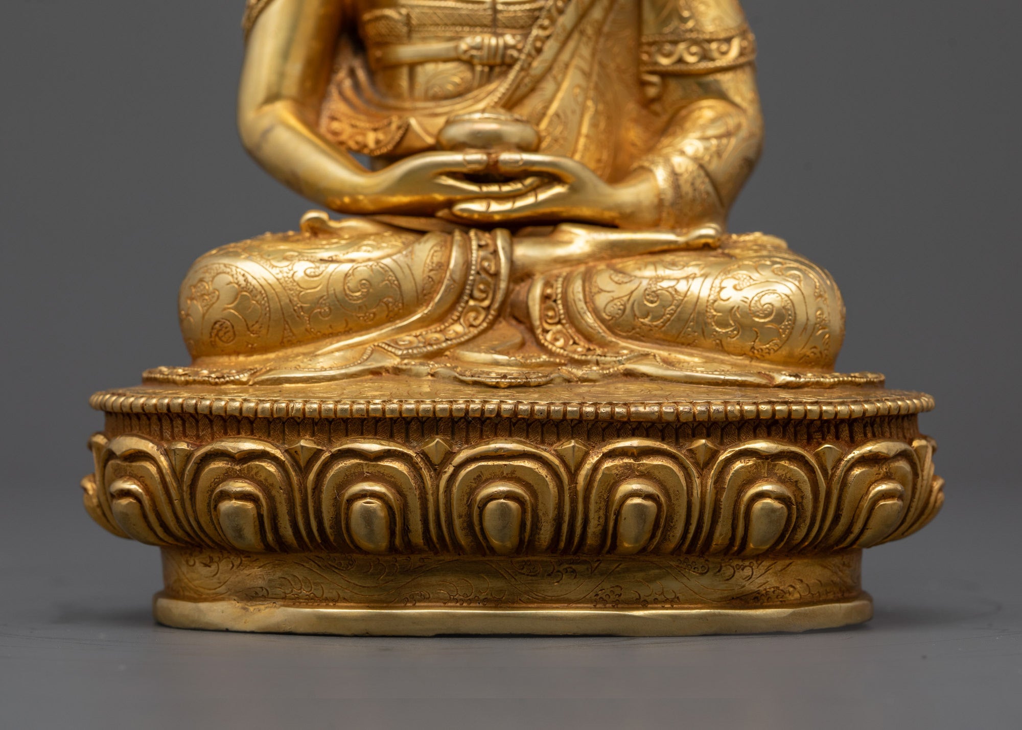 Authentic Tibetan Amitabha Buddha Statue | Buddhist Deity of Pure Land