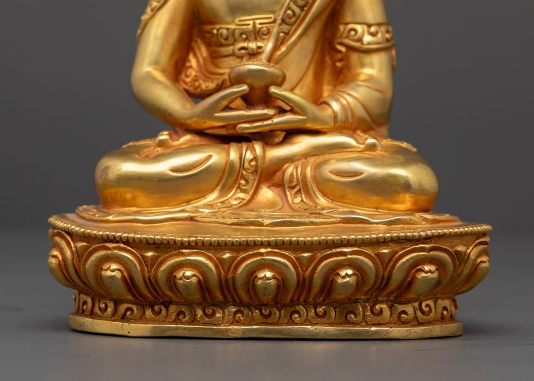 Amitabha Buddha Statue | Traditional Lost Wax Method