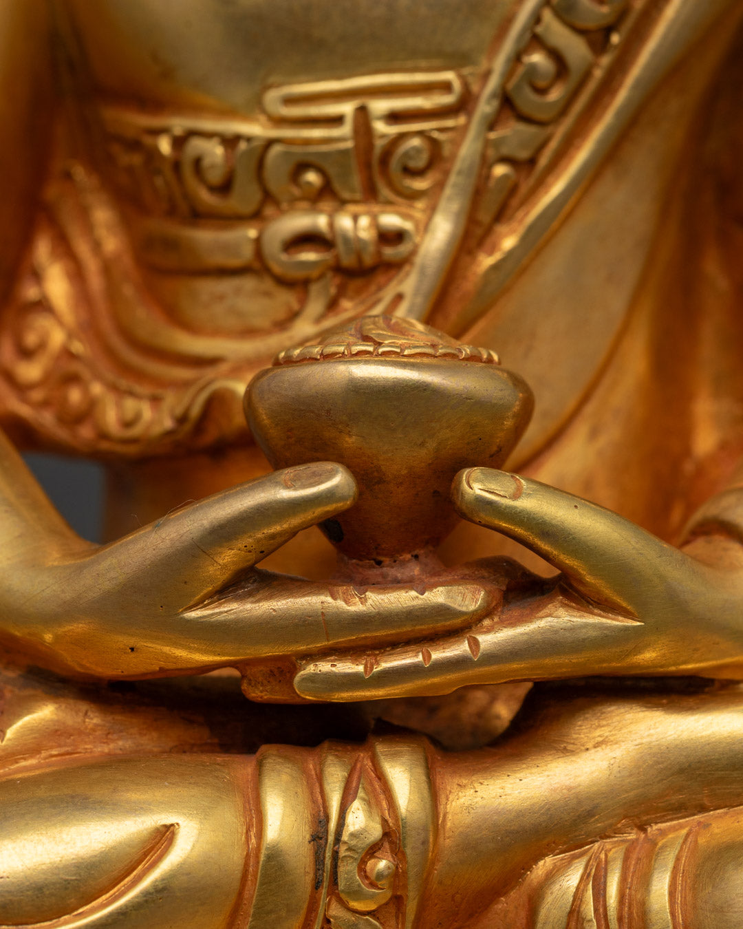 Amitabha Buddha Statue | Traditional Lost Wax Method